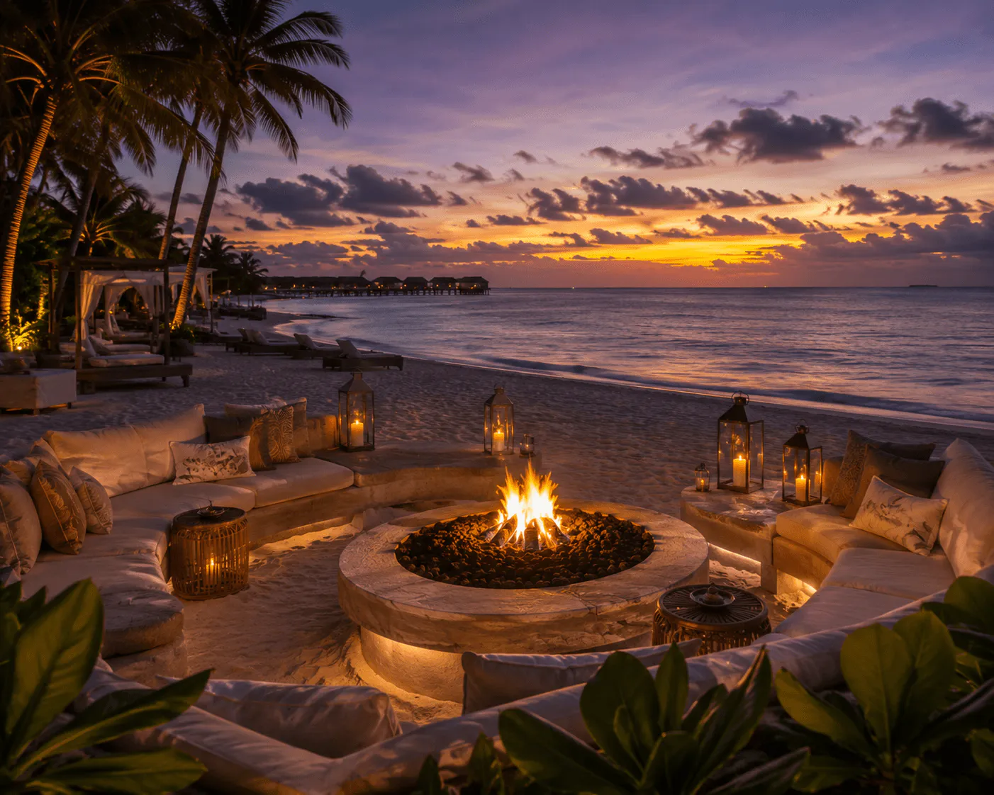 Beachfront Fire Pit